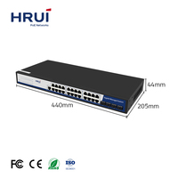 Penjualan Pabrik Harga Terbaik Switch Jaringan Gigabit L2 Terkelola 24 Port dengan 4 Port SFP Gigabit