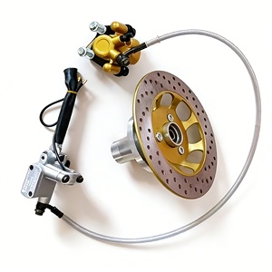 Kits de Discos de Freno Delanteros de Alta Calidad SWICOO para Bicicletas Monkey con Horquilla Delantera Invertida - Product Image 1