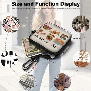 Bolsa Personalizada para Premios de Perro con Gancho y Cremallera, Set de Entrenamiento para Mascotas, Bolsa para Paseo y Adiestramiento de Cachorros, Accesorios de Entrenamiento Canino - Product Image 2