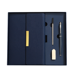 <span class=keywords><strong>2025</strong></span> mới sang trọng văn phòng kinh doanh bơm lại văn phòng phẩm Nhật Ký PU da từ A5 Tạp Chí máy tính xách tay Bộ quà tặng với Hộp và bút - Product Image 1