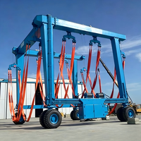 Plataforma Elevadora Hidráulica Eléctrica de 35 Toneladas, Operada a Distancia, Versátil, para Yates, Clubes Náuticos, Lanchas Rápidas y Marinas