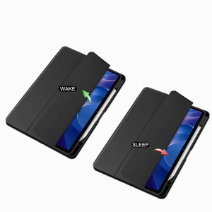Lightweight Trifold Shockproof Stand <strong>Smart</strong> <strong>Cover</strong> Case with Clear Transparent Back Shell for Xiaomi Redmi Pad 2 11 Inch 2025 - Product Image 4