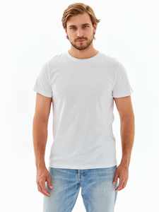 Camiseta de Cuello Redondo para Hombre, 100% Algodón, Ligera, Suave, Lisa, Informal, de Fábrica - Product Image 3