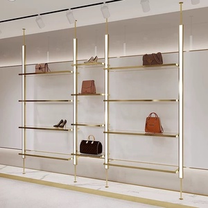 Espositore da Parete Illuminato <span class=keywords><strong>di</strong></span> Lusso per Borse, Scaffali per Esposizione <span class=keywords><strong>di</strong></span> Borse e <span class=keywords><strong>Scarpe</strong></span>, Design e <span class=keywords><strong>Arredamento</strong></span> per Negozi - Product Image 3