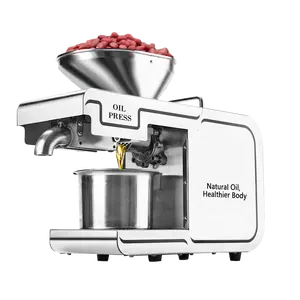 D02 yeni tip yağ basın fıstık susam ayçiçeği ayçiçeği ceviz soya fasulyesi tohumları çıkarıcı hidrolik soğuk yağ yapma makinesi
