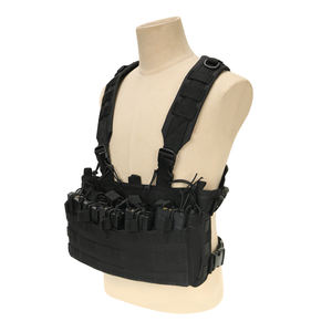 Chaleco Táctico Molle de Reconocimiento, Ajustable, para Caza, con Bolsa para Cargadores, Arnés X para Hombre - Product Image 4