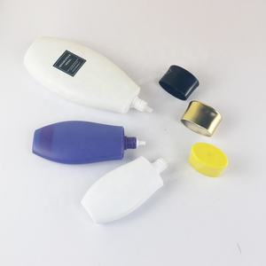 Bouteille de protection <span class=keywords><strong>solaire</strong></span> avec bouchon à vis Emballage plastique bon marché conçu pour se tenir debout à l'envers Squeeze 50ml 60ml 100ml 120ml - Product Image 4