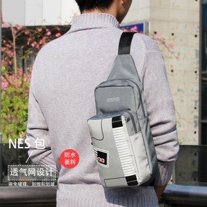 กระเป๋าสะพายข้างไฮฟ์วาสำหรับนินเทนโด ดีเอสสีเทา กันน้ำ กระเป๋าเก็บของอเนกประสงค์พร้อมหูหิ้ว 30x16x11 ซม. - Product Image 5
