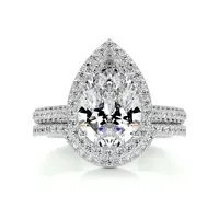 Bague MUSHAN personnalisée en argent sterling 925 avec moissanite couleur D VVS1 – Accessoires de luxe étincelants et somptueux