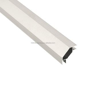 Surface rayée forme demi-lune 5.0mm fente barre en aluminium argenté angle en aluminium emballage flight case quincaillerie extrusions - Product Image 6