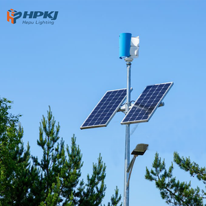 ไฟถนนพลังงานลมและพลังงานแสงอาทิตย์แบบไฮบริด LED Wind Luminaria Solar 100w 200w 300w แนวตั้ง - Product Image 6
