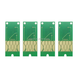 Puces de réinitialisation automatique T1281-T1284 compatibles ARC pour Epson <span class=keywords><strong>WF</strong></span> 7015 7525 <span class=keywords><strong>7515</strong></span> SX620 SX535 BX305 BX525 BX320 BX525 BX630 BX935 BX635 - Product Image 1