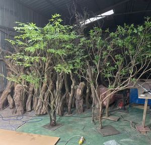 Arbre bonsaï artificiel moderne en <span class=keywords><strong>pot</strong></span> en plastique, plantes paysagères en plastique pour la décoration <span class=keywords><strong>de</strong></span> la maison, décoration <span class=keywords><strong>de</strong></span> bureau - Product Image 1