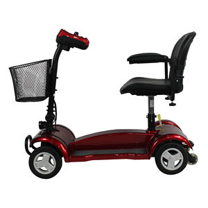 Meilleure vente de scooter de voyage à 4 roues de haute qualité Scooter de mobilité électrique portable pour handicapés pour adultes - Product Image 1