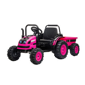 Grand <span class=keywords><strong>tracteur</strong></span> à pédales 6 roues eva pour enfants <span class=keywords><strong>tracteur</strong></span> électrique pour enfants, voiture <span class=keywords><strong>jouet</strong></span> 12V - Product Image 4