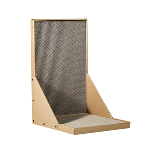 L Shape Durable Cat Tree Paper <strong>Wall</strong> Mounted Scratch Pad for <strong>Pet</strong> Scratching Toy Halloween OEM/ODM - Product Image 1