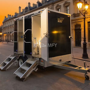 Baños Portátiles de Lujo en Remolque, Duchas VIP 2025 en Venta - Product Image 3