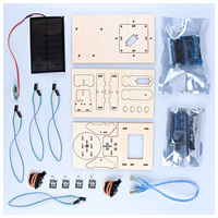 Kit de equipo de seguimiento solar inteligente Tscinbuny Compatible con el kit de aprendizaje de la placa de desarrollo de programación Arduino