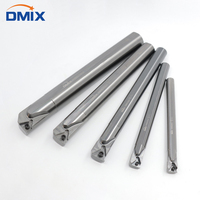 Porte-outil de tournage à filetage interne/externe DMIX SNR SER pour tour CNC, compatible avec les plaquettes en carbure 11IR 16IR ER, dureté HRC42-48