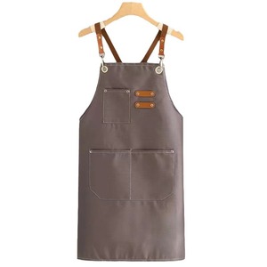 Đa Mục Đích Unisex Salon Nhà Bếp Cà Phê Cửa Hàng Rửa Xe Vườn Bền Rửa Vải Bib Tạp Dề Với Có Thể Điều Chỉnh Dây Đeo - Product Image 5