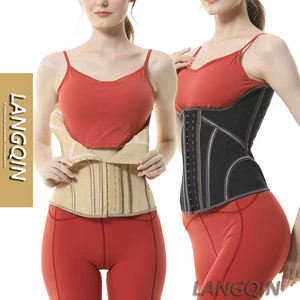 Faja Moldeadora Reductora Langqin para Mujer, Corsé Entrenador de Cintura, con Relleno Antibacterial para Glúteos, Ecológica - Product Image 1