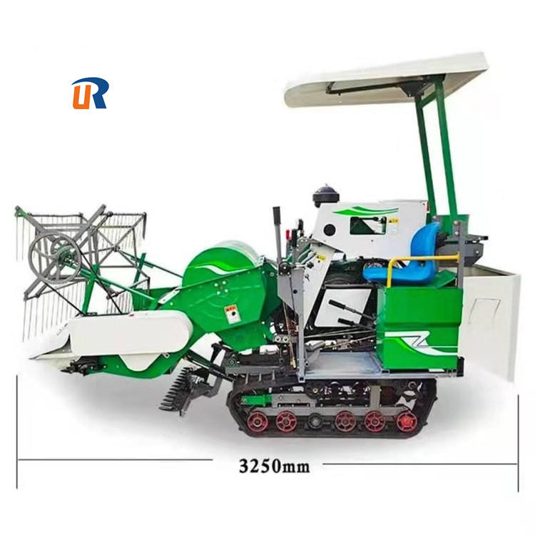 ミニ菜種脱穀機米小麦と大豆のコンバインハーベスター低損失率