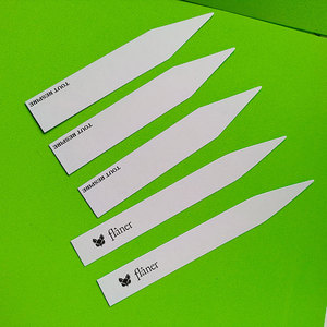 Stampa su misura del Tester del profumo di carta di fragranza con il logo di timbratura caldo - Product Image 1