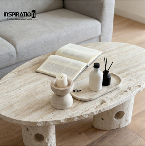 <span class=keywords><strong>Mesa</strong></span> <span class=keywords><strong>de</strong></span> <span class=keywords><strong>Centro</strong></span> <span class=keywords><strong>de</strong></span> Travertino Natural <span class=keywords><strong>de</strong></span> Estilo Elegante, Base Redonda <span class=keywords><strong>de</strong></span> Madera Maciza, Muebles <span class=keywords><strong>de</strong></span> Exterior, <span class=keywords><strong>Mesa</strong></span> <span class=keywords><strong>de</strong></span> <span class=keywords><strong>Centro</strong></span> <span class=keywords><strong>de</strong></span> Piedra <span class=keywords><strong>de</strong></span> Lujo - Product Image 1