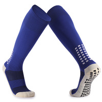 Logo personnalisé hommes genou haut long sport antidérapant antidérapant football athlétique élites baseball football chaussettes à prise épaisse