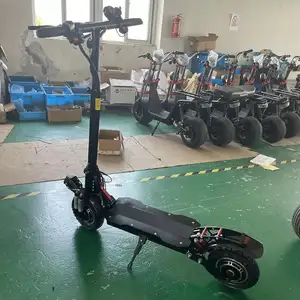 48V 60V 2400w Folding Scooter Best Scooter For Adults Motorcycle Electric Scooter Price With Skateboard