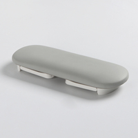 Professionnel de haute qualité personnalisé lavable en cuir PU manucure main oreiller coussin en plastique accoudoir pour ongles outils pour utilisation en Salon