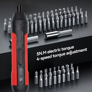 Ensemble de tournevis électrique sans fil rechargeable 3,7 V 1500 mAh avec chargeur Type-C, couple réglable, qualité domestique et bricolage - Product Image 2