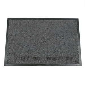Tapete atrapapolvo Shannon de 60x90cm, color antracita, para la entrada. - Product Image 2