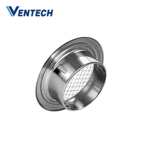 Ventech HVAC – Capot d'évacuation en acier inoxydable 304 pour conduit mural et grille d'aération