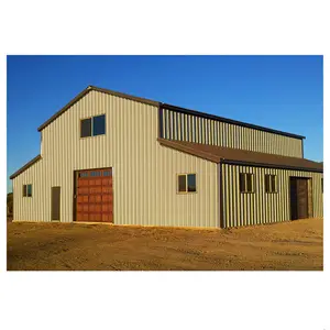 China Custom Easy assemble Prefab shed building metal building kit Industrial Steel Structure Prefabricated Warehouse