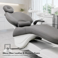 Fauteuil dentaire Sidebox Free Implant S2-IMPLANT ergonomique, électrique, réglable, à quatre poignées, gain de place pour clinique