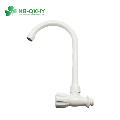 Wholesale Wall Mounted Water Tap Plastic Kitchen Rotating Gooseneck Faucet