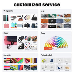 Custodia Sleeve Multifunzione Sottile di Lusso Impermeabile in Pelle PU da 13 14 15 16 Pollici con Logo Personalizzato e Supporto per <span class=keywords><strong>MacBook</strong></span> - Product Image 3