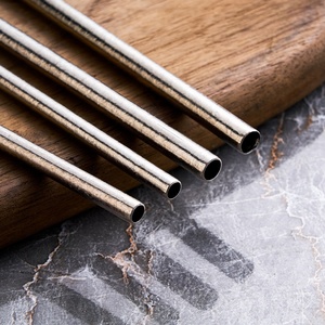 Cannuccia in Titanio Puro Ultraleggera Riutilizzabile, Dritta o Curva, Adatta per Tumbler, Frullati, Frappè, Bevande Gassate, Tè, Cioccolata, Latte - Product Image 2