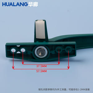 Manija de Ventana de un Solo Punto de Aleación de Aluminio Tipo 50, Pestillo de Empuje hacia Afuera, Manija de Tracción en Forma de Siete para Ventana de Puerta Abatible - Product Image 5