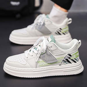 รองเท้าหนังผู้ชายแบบสวมใส่สบาย ระบายอากาศได้ดี รุ่นใหม่ประจำปี 2025 ดีไซน์ทันสมัย ใช้งานได้หลากหลาย พื้นหนา เหมาะสำหรับเล่นกีฬา ใส่ลำลอง เดินเล่น - Product Image 4