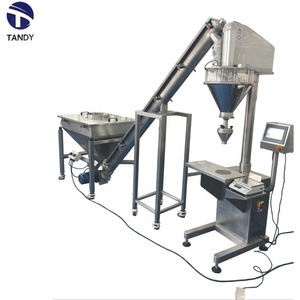 Machine de remplissage de bouteilles de poudre à laver semi-automatique avec pédale - Product Image 2