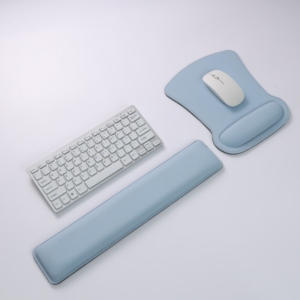 Miếng Lót Chuột Công Thái Học Kèm Hỗ Trợ Cổ Tay Thanh Đỡ Cổ Tay Bàn Phím Cao Cấp Bằng Mút Xốp Và Chuột Bộ Miếng Đệm Tựa Cổ Tay Cho Máy Tính - Product Image 2