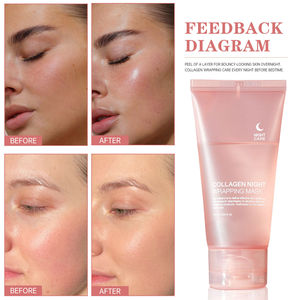 Collagen Stretch - Cura Notturna del Viso - Idrata e Nutre la <span class=keywords><strong>Pelle.</strong></span> Adatto a tutti i tipi di <span class=keywords><strong>pelle.</strong></span> - Product Image 4