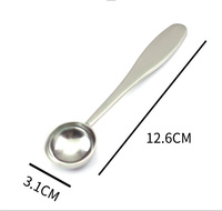 Harmony - Vente en gros à prix raisonnable - Cuillère doseuse en acier inoxydable de qualité alimentaire, écologique, multicolores, pour café, thé, matcha