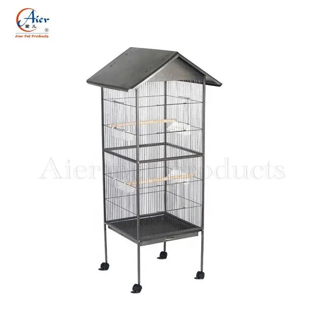 Flight Extra Large Bird Cage Import 601 Plastic Trays Antique Cages Birds Supplies Iron Parrot Pet Cages