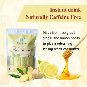 Ngay lập tức Chanh Gừng Mật Ong Hương vị trà thảo dược gói bao bì ngọt ngào sức khỏe trà bột uống ngay lập tức túi trà - Product Image 6