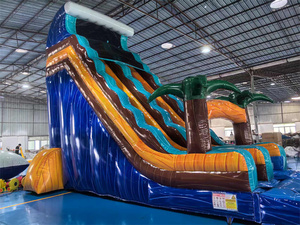 Backyard เกมสไลด์พาณิชย์ Inflatable ว่ายน้ำสไลด์พองน้ำสไลด์เด็ก - Product Image 3