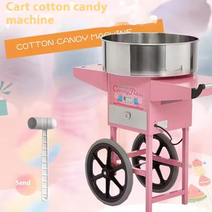 Thương mại di động tự động kẹo bông Xe đẩy máy Điều kiện Mới sản xuất kẹo ngô - Product Image 2