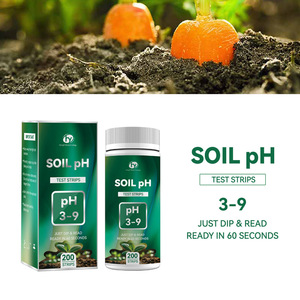 แถบทดสอบค่า pH ของดิน 3-9 P H 200 แถบ สำหรับชุดทดสอบดินปลูกพืชแบบรวดเร็ว - Product Image 3